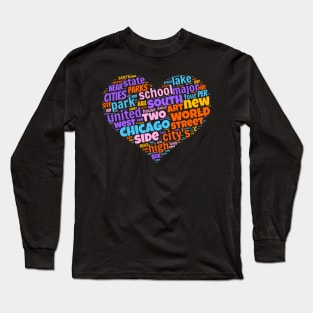 I love Chicago Long Sleeve T-Shirt